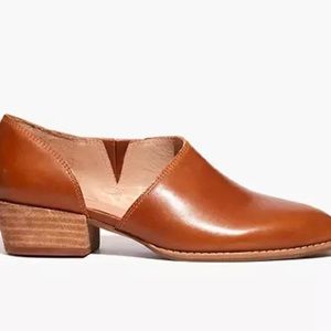 BRAND NEW, NEVER WORN, Madewell, Asymmetrical Boot, Saddle, Size 8